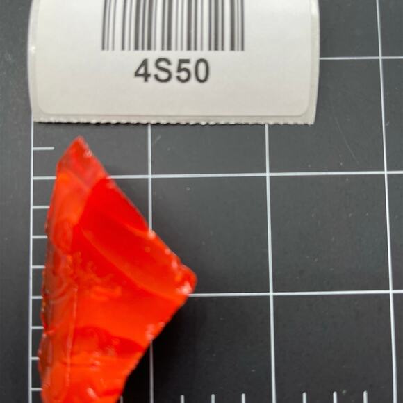 Amberina and Ruby Swirl Slag Art Glass Cullet #4S47 - Picture 6 of 6